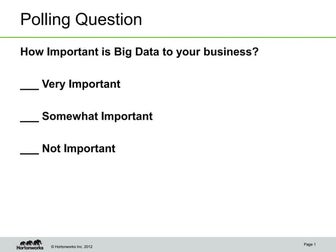 Big Data, Hadoop, Hortonworks and Microsoft HDInsight
