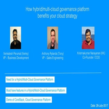How hybrid/multi-cloud governance platform benefits your cloud strategy 
