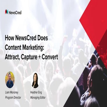 Webinar:  How NewsCred Does Content Marketing 2017