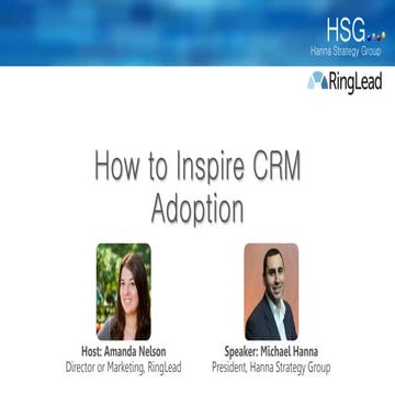 How to Inspire CRM Adoption