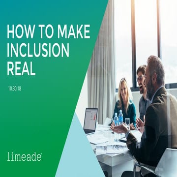 Webinar: How to Make Inclusion Real 