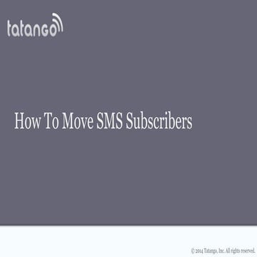 How to Transfer SMS Marketing Providers