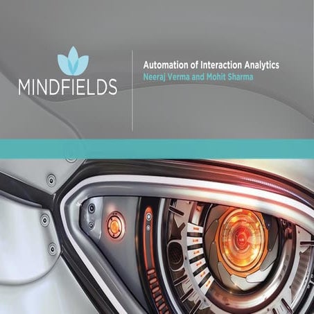 Webinar - Automation of Interaction Analytics 