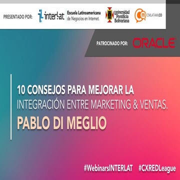 10 consejos y tips para mejorar la alineación entre Marketing y Ventas.