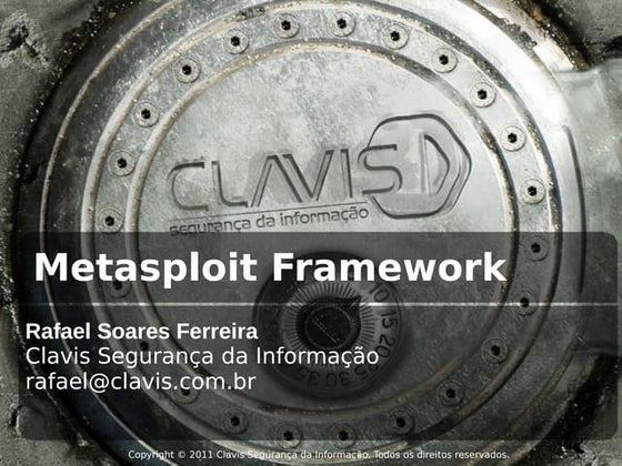 Webinar Metasploit Framework - Academia Clavis