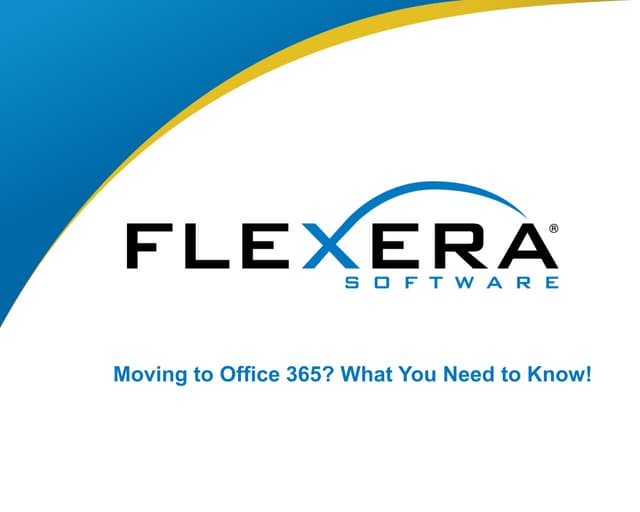 Webinar: Moving to Office 365? What You Need to Know!
