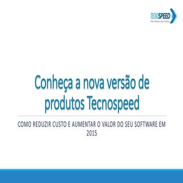 Webinar sobre nova versão de produtos 2015