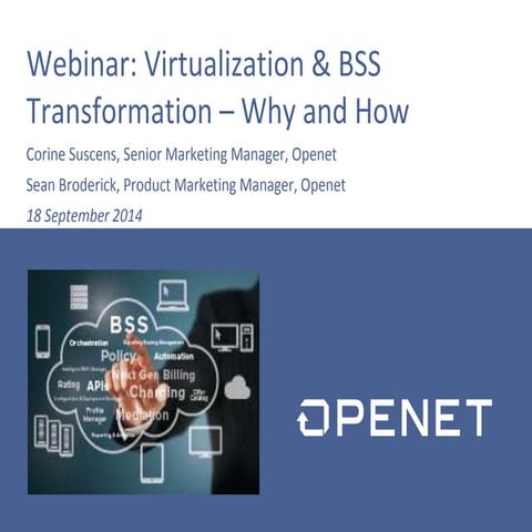 Webinar Virtualization & BSS Transformation