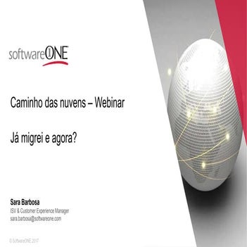 Cloud, já migrei e agora?