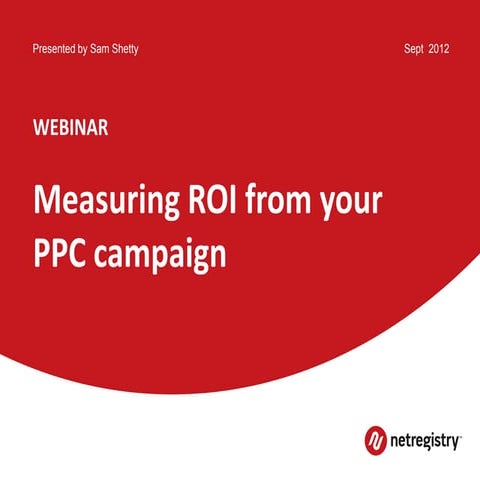 ROI from PPC Campaigns 