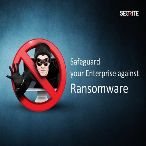 Safeguard your enterprise against ransomware