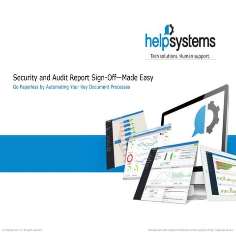 Security and Audit Report Sign-Off—Made Easy