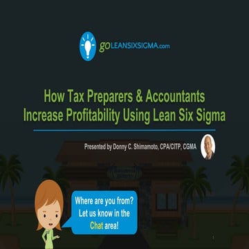 Webinar: How Tax Preparers & Accountants Can Increase Their Profitability Usi...