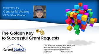 Webinar - The Golden Key to Successful Grant Requests - 2018-05-10