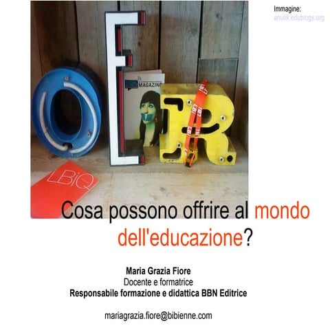 Open Educational Resources. Cosa possono offrire al mondo dell'educazione?