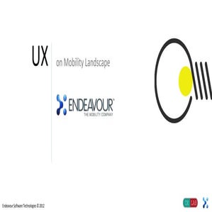 Role of UX in Mobility Landscape