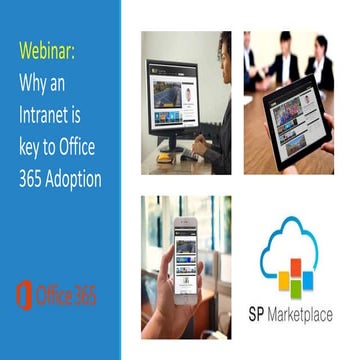 Why an intranet is key to office 365 adoption