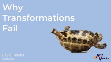 Webinar - Why Agile Transformations Fail
