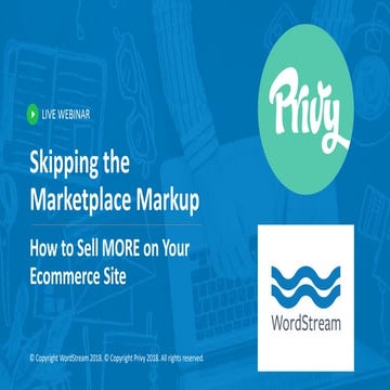 Skipping the Marketplace Markup: How to Sell More on Your Ecommerce Site
