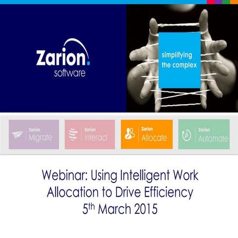 Webinar: Zarion Allocate