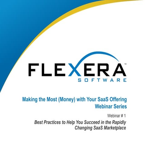 Webinar1 of 3 in a series: Best Practices to Help You Succeed in the Rapidly ...
