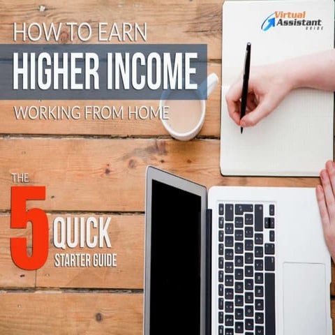 How to earn higher income working from home | PPTX | Resume Writing and ...