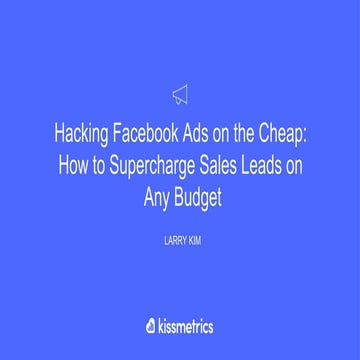 Hacking Facebook Ads on the Cheap
