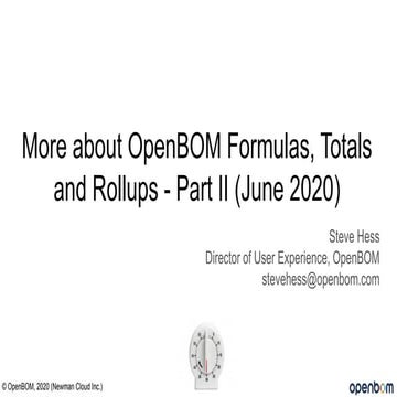 Webinar #21 - Formulas and Calculations 2.0