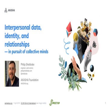 Interpersonal data, identity, and relationships – in pursuit of collective mi...