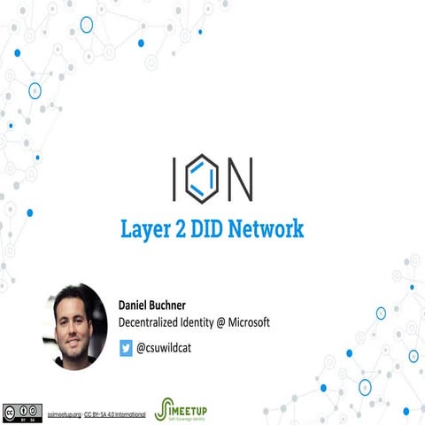 Introduction to Ion – a layer 2 network for Decentralized Identifiers with Bi...