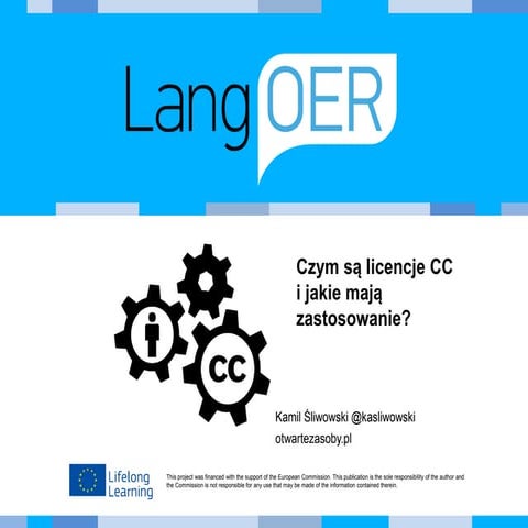 Kamil Śliwowski – Creative Commons Licensing
