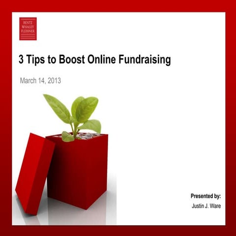 3 Tips to Boost Online Fundraising