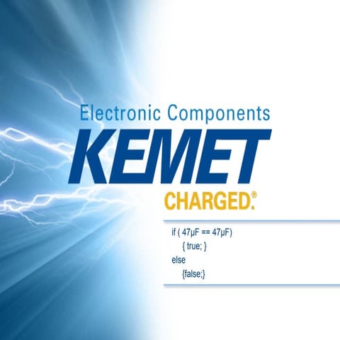 What happens when (47uF != 47uF)...