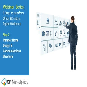 Webinar Series: 5 steps to transforming Office 365 into a Digital Workplace -...