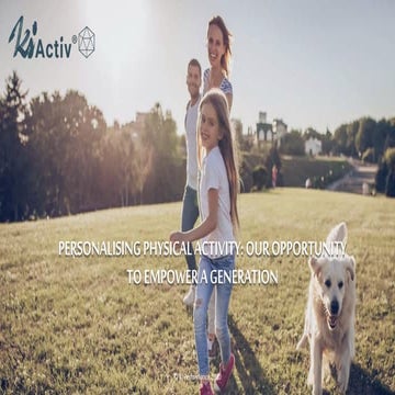 Webinar Aging2.0 - Physical Exercise 