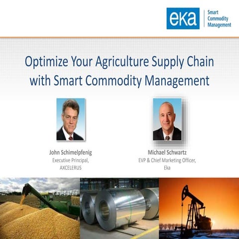 Optimize Your Agriculture Supply Chain with Smart Commodity Management