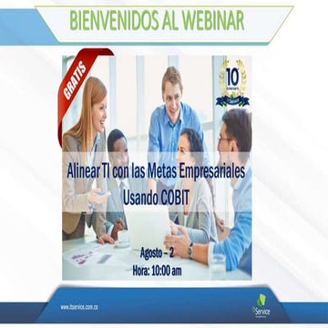 Alinear TI con las Metas Empresariales usando Cobit