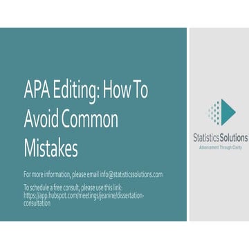 Common APA Mistakes and How to Avoid Them When Transitioning to APA 7