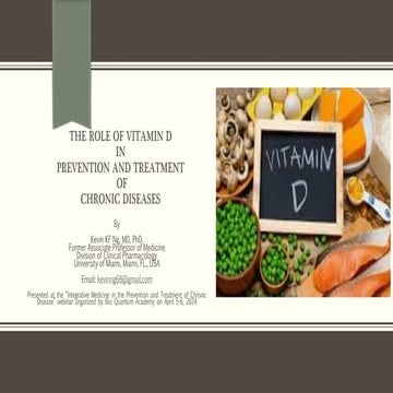 The Use of Vitamin D in Chronic Diseases