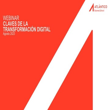 WEBINAR CLAVES TRANSFORMACION DIGITAL