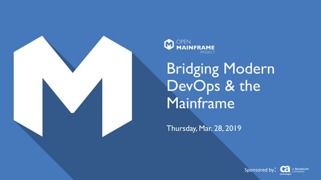 Bridging Modern DevOps and the Mainframe