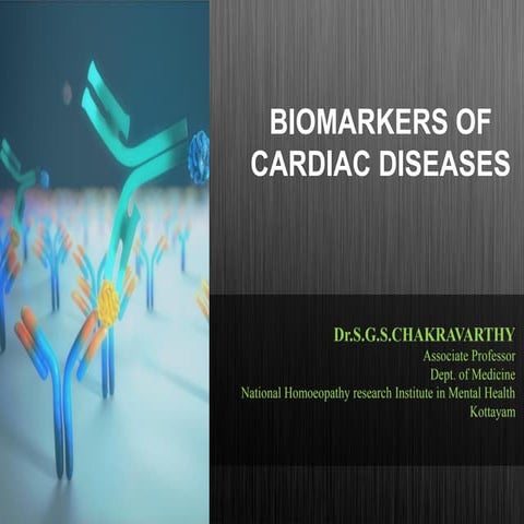 Cardiac biomarkers | PPTX