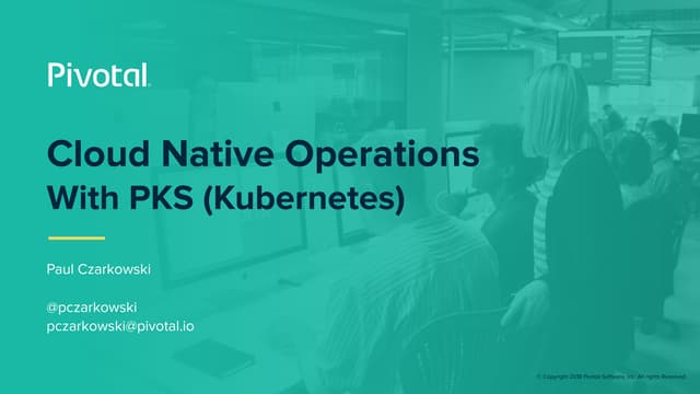 Cloud-Native Operations with Kubernetes and CI/CD