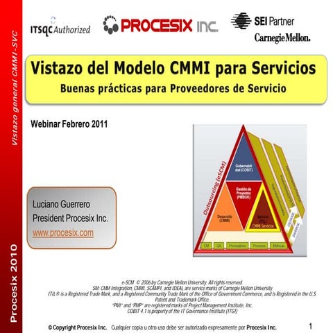 Webinar Cmmi Svc General