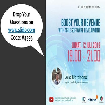 Boost your revenue with agile software development