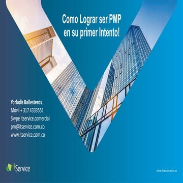 Webinar como lograr ser pmp