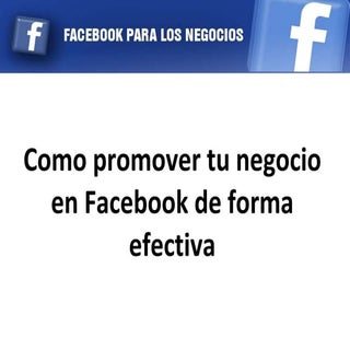 Curso de Facebook