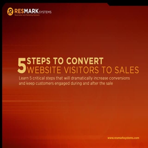 5 Steps to Convert Website Visitors to Sales