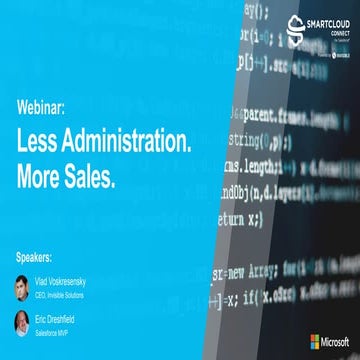SmartCloud Connect and Microsoft joint webinar: "Less Administration. More Sa...