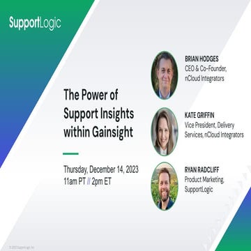 Improve Retention with Predictive Support Signals | PDF